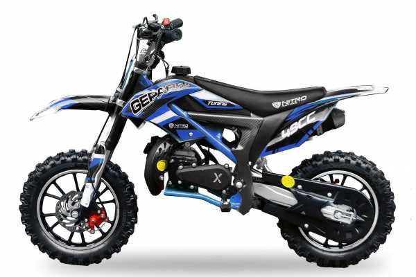MOTOCROSS 49CC NOU Gepard DLX 10 Mini Kinder Dirtbike