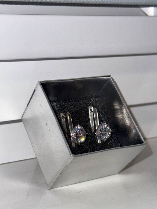 Серги серебро 925 пр