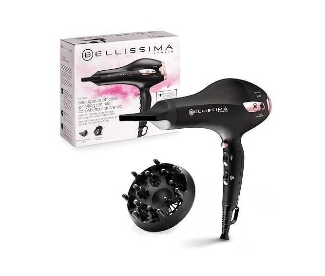 Професионален сешоар с двигател Bellissima P7 3200 йонизатор 2100W