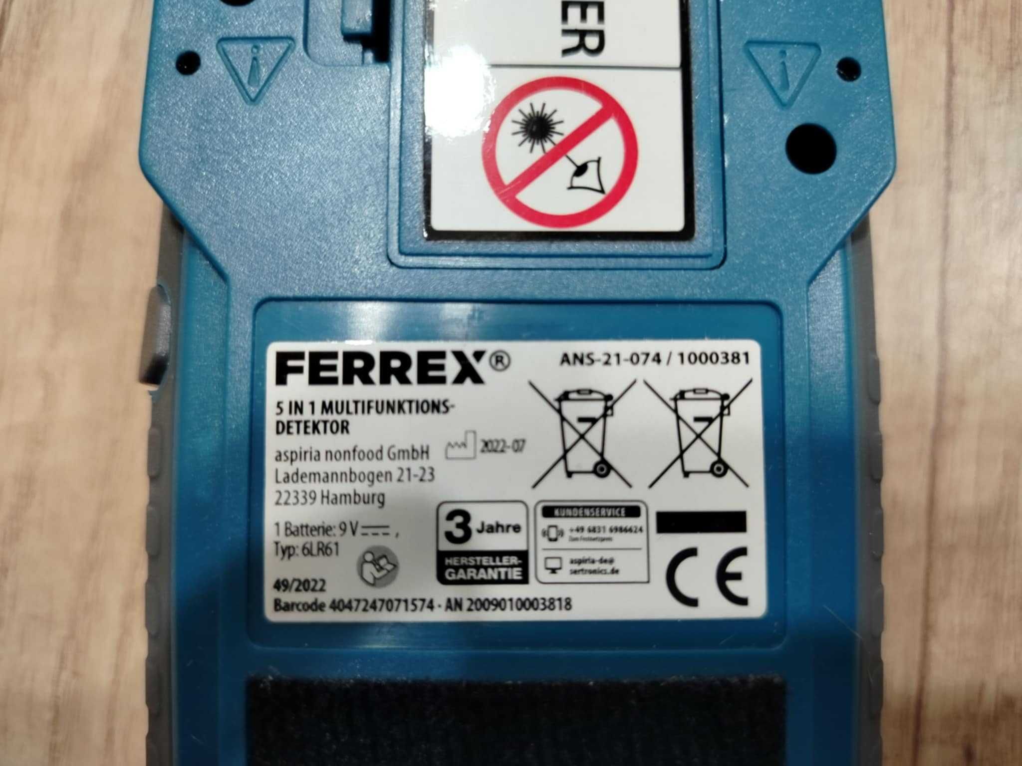 5 in 1 multifunktions- detektor- ferrex ans