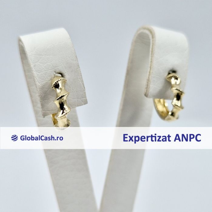 Cercei din aur de 14k, 2.00g | GlobalCash.ro #GR110360
