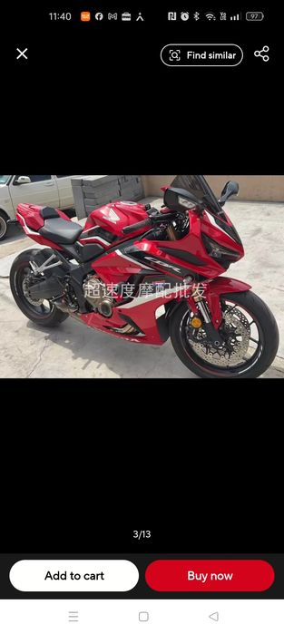 Sa monopost Honda cbr 650r