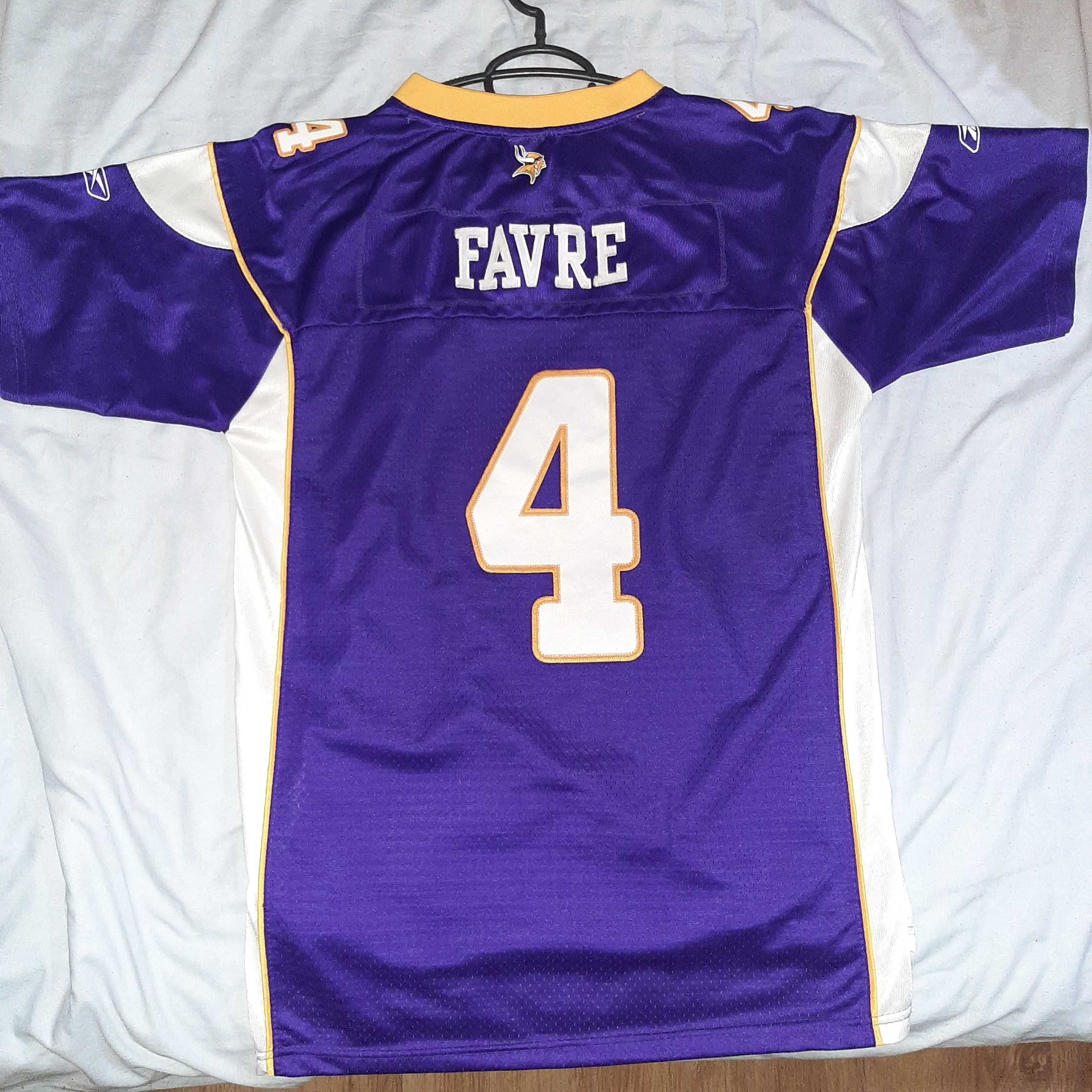 NFL Vikings jersey Brett Favre 4 / Оригинален екип НФЛ Фавр 4