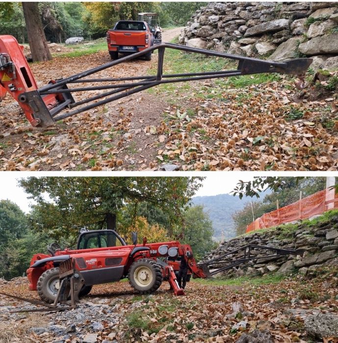 Încărcător telescopic Manitou 1340 cu 3400H originale IMPECABIL