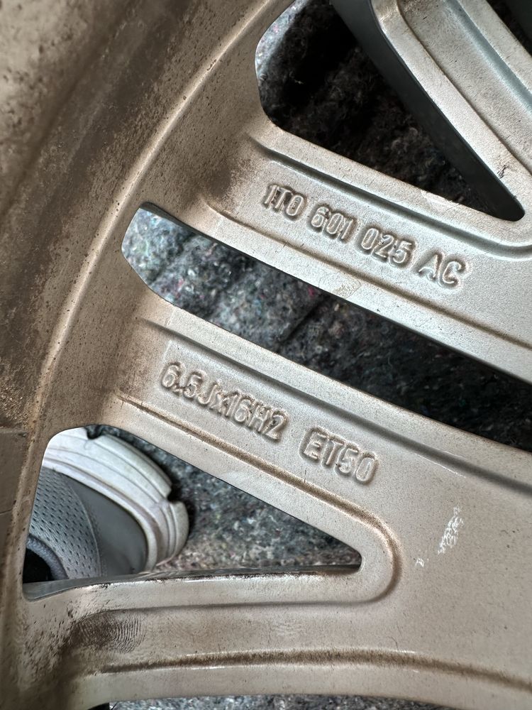 Оригинални джанти BORBET 16” 5x112 ET50 - Mercedes / VW / Audi
