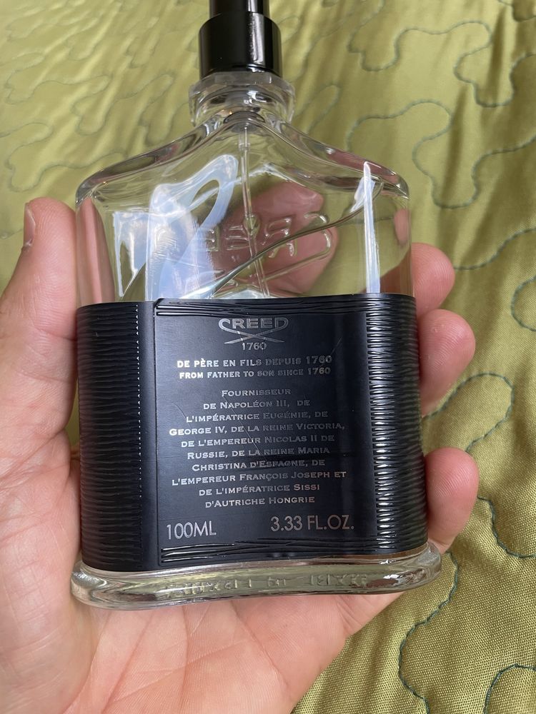 ROJA Diaghilev travel, Creed Aventus
