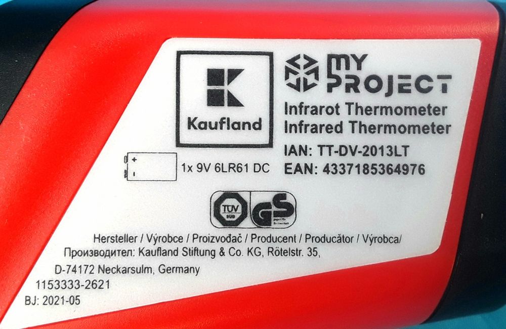 Termometru pentru detectarea pierderilor de căldură NOU - 50 Lei