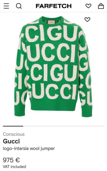 Мъжки Пуловер Плетифо GUCCI