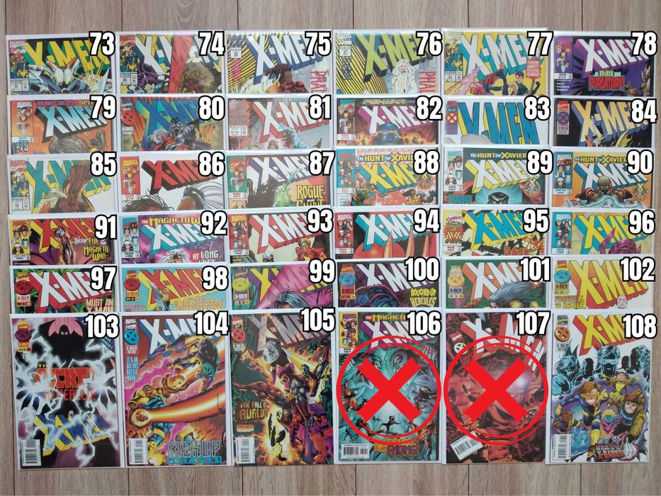 Comics Books / Комикси 2/2 - Punisher, X-Men, Hulk, Batman, Superman