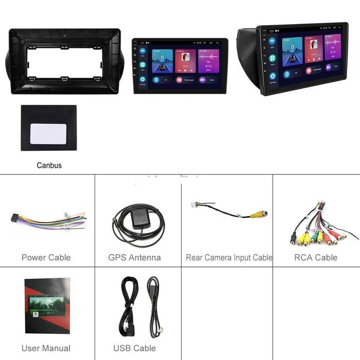 Мултимедия Android за Citroen Stepwgn Nemo Peugeot Bipper Fiat Fiorino