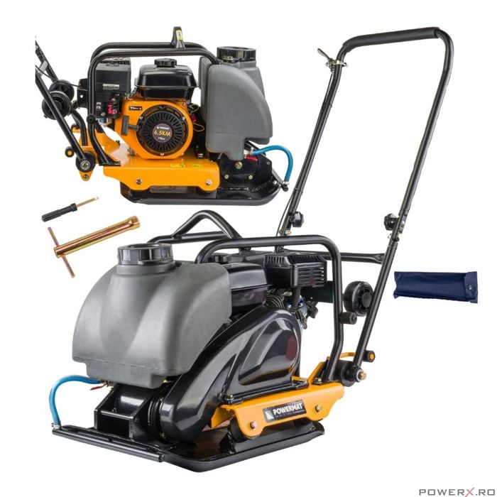Placa compactoare, vibranta, 90 kg, 52 x 48 cm 6.5cp 25 m/min,