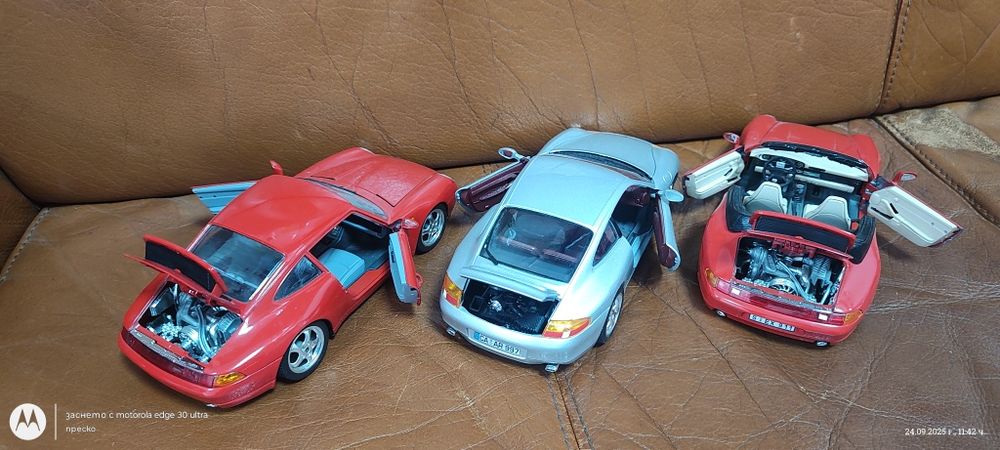 Колекционерски колички  Porsche 1:18