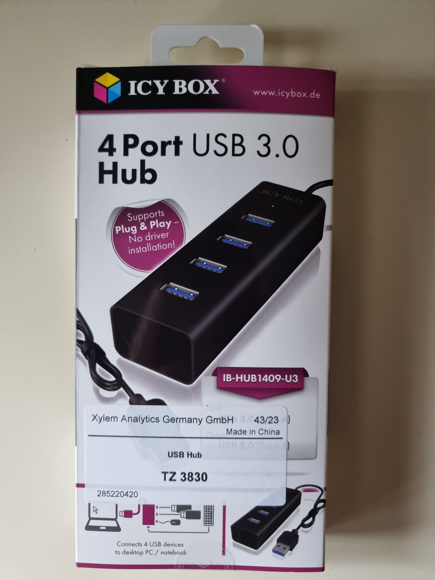 Hub USB 3.0 Icy Box