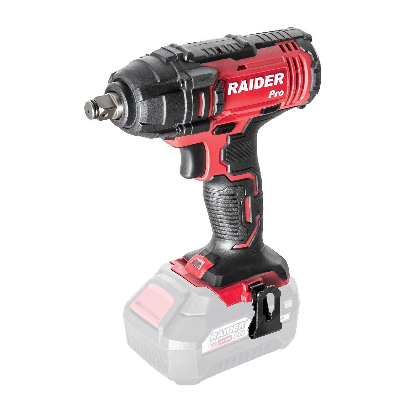 Акумулаторен ударен гайковерт RAIDER RDP-SCIW20 SOLO, 20 V, 250 Nm