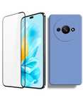 Xiaomi Redmi A3 13C 13 PRO 5G Husa Alcantara Inside + Folie Sticla 6D