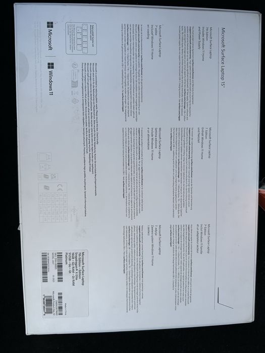 Nou! Sigiliat! Microsoft Surface 7th 15” 512gb