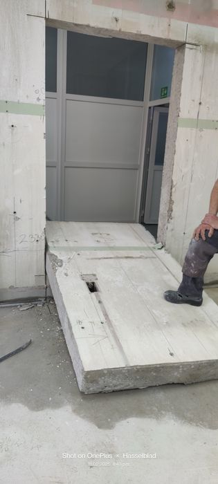 Taiere beton, carotare beton, gauri ventilatie, taiere placa beton