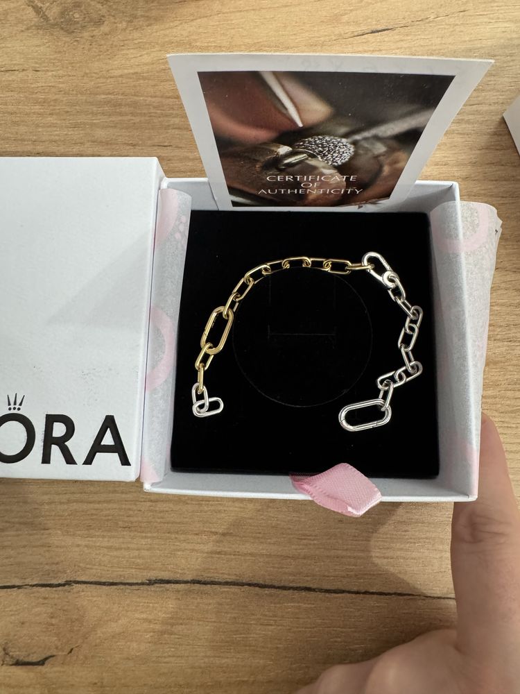 Продается новый браслет PANDORA оригинал сертифицированный 18 размер