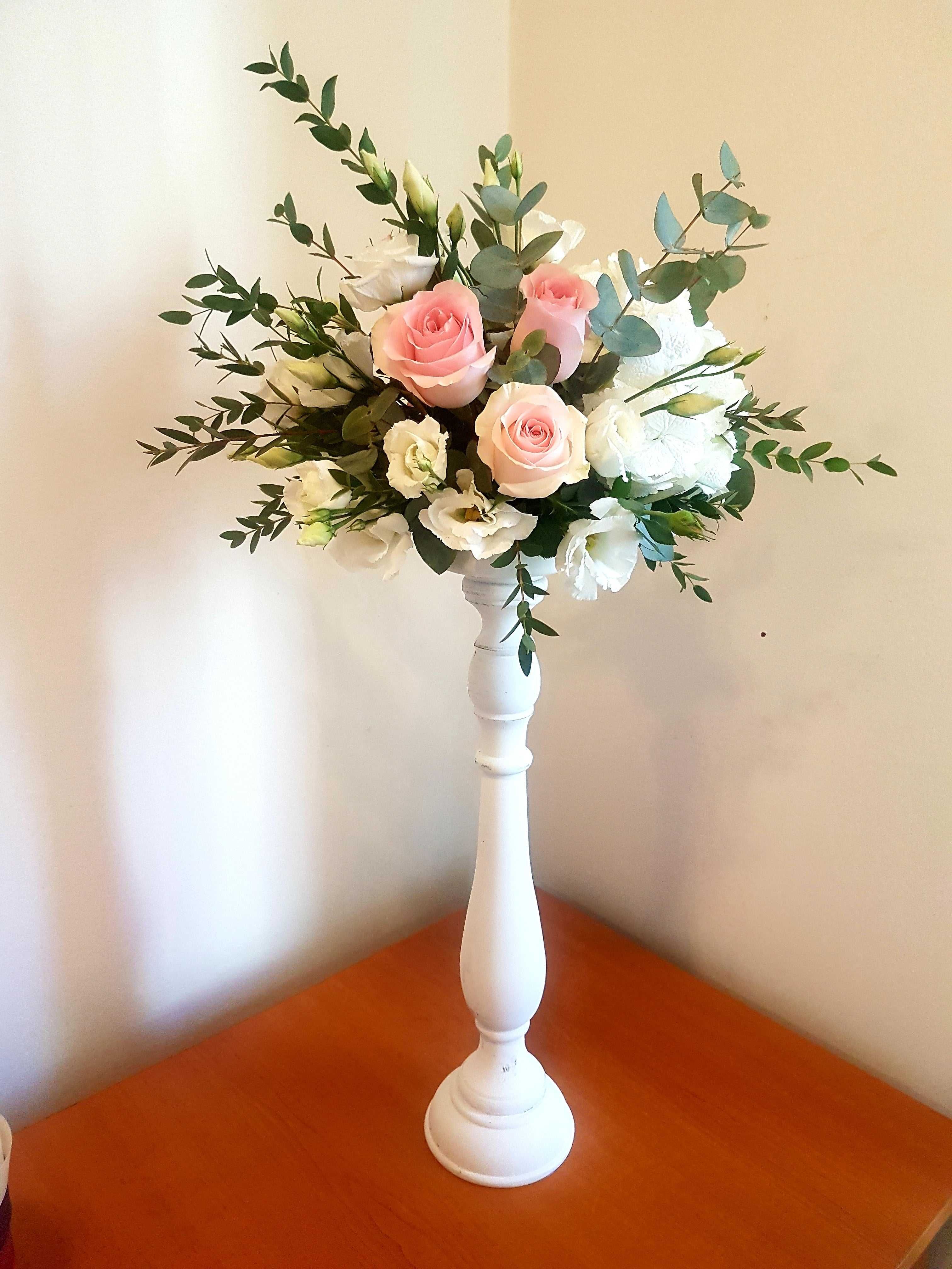 10 Suporturi decorative albe