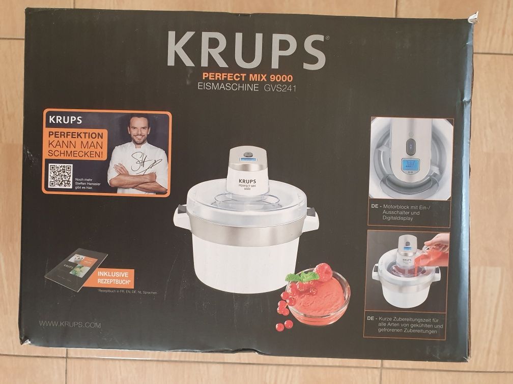 Se vinde mașina de făcut înghețată Krups