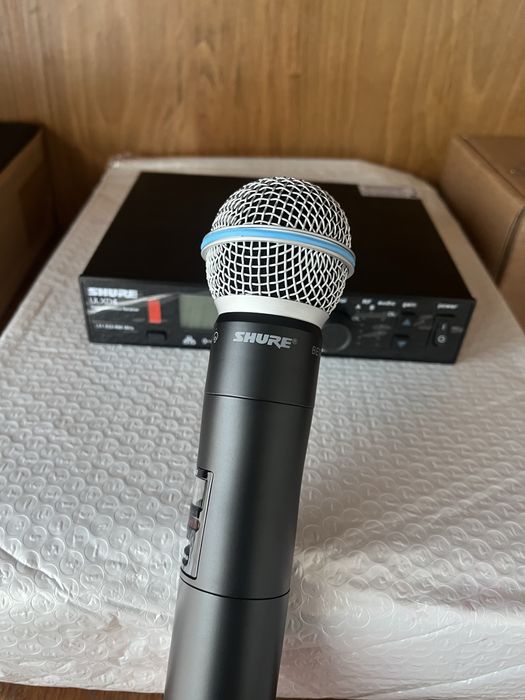 Microfon SHURE ulxd4 ulxd24  beta58a - wireless digital profesional