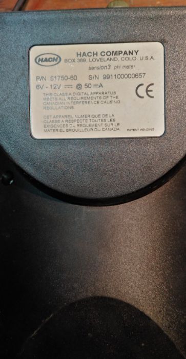 Сонда-Ph-Multimeter HACH SensION 3 ; PH-мултиметър +сонда +захранване