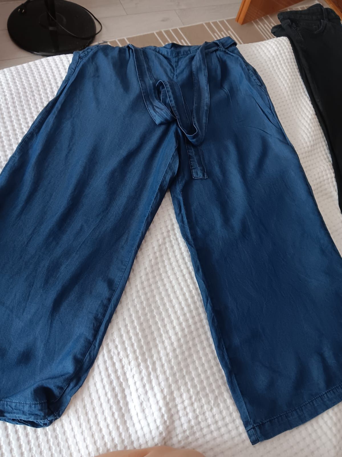 Pantaloni tip palazzo Bluemotion, trei sferturi