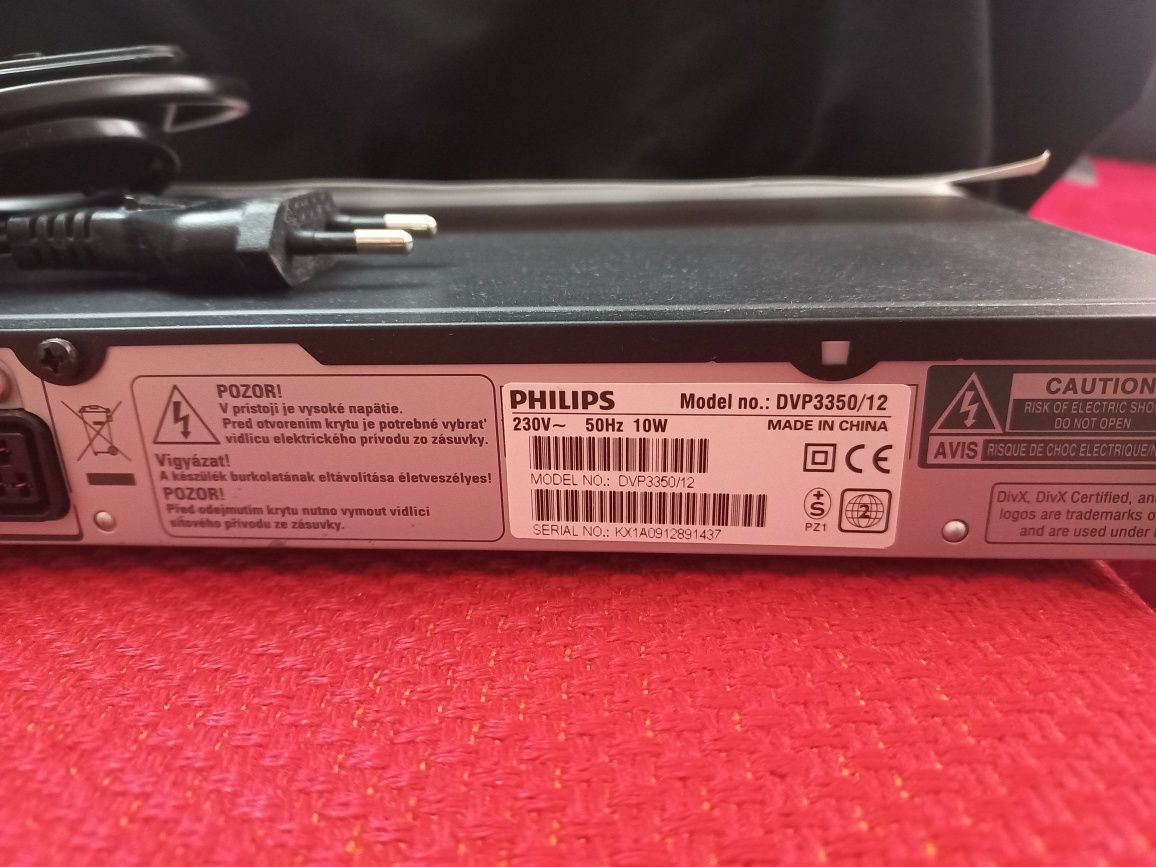 DVD Phillips dvp3350