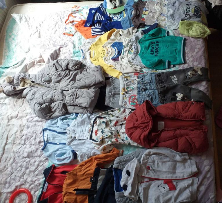 Дрехи за момче размер 74-80