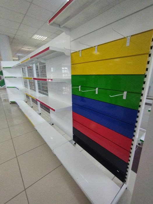 Новое торговое оборудование,витрины,полки,стеллажи, экономпанели