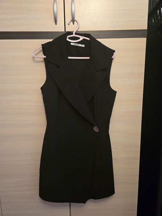 Черен официален гащеризон