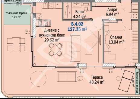 Продава се Двустаен апартамент в Китен - 127 кв.м за 1525 €/кв.м - Снимка #1