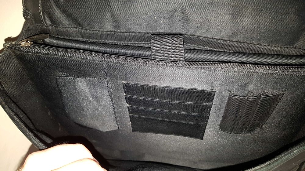 Geanta office laptop piele John Lewis