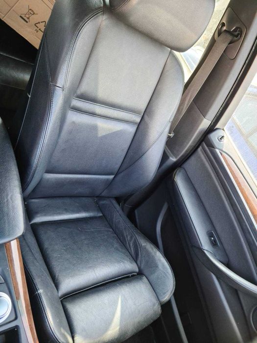Черно кожено рекаро БМВ Х5 Е70 / Черно кожено рекаро BMW X5 E70