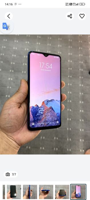 Redmi not 8pro 6/128 tali