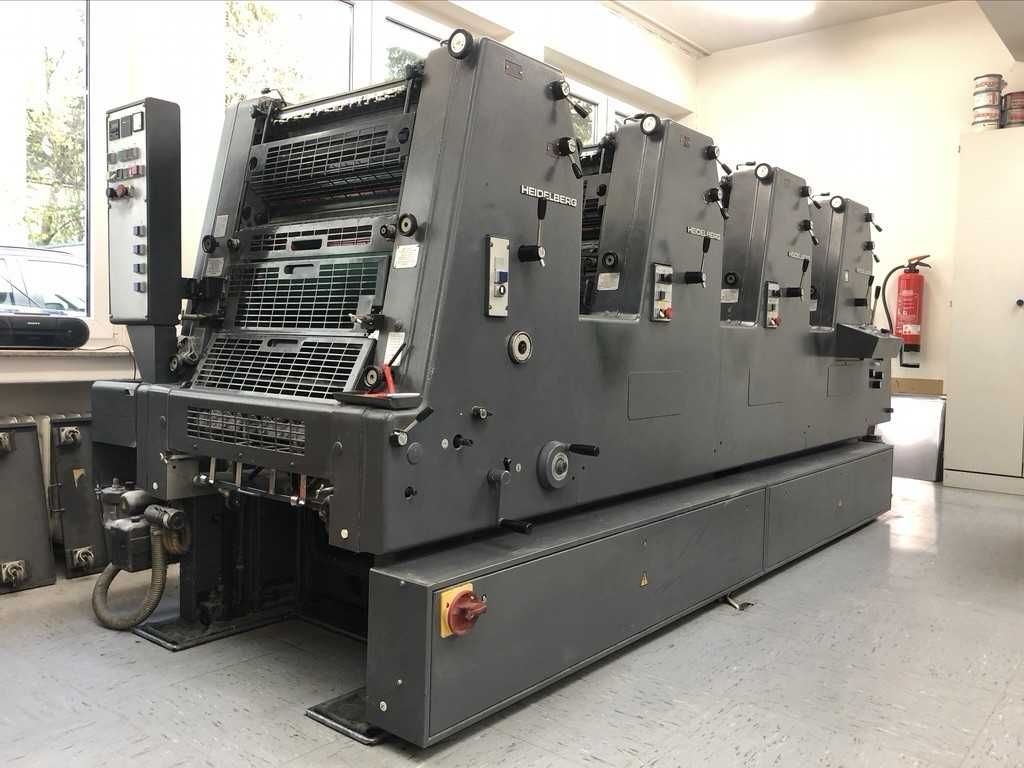 Офсетная машина Heidelberg GTO 52-4