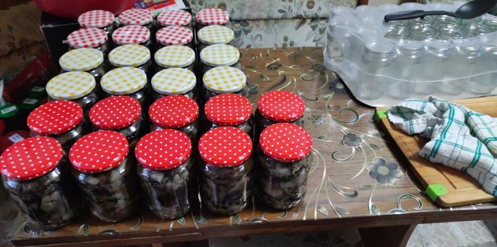 Ghebe la borcan  sterilizate!