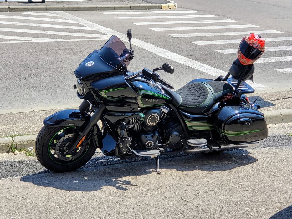 Kawasaki Vulcan Vaquero 1700 –  Premium, full echipat, UNICAT