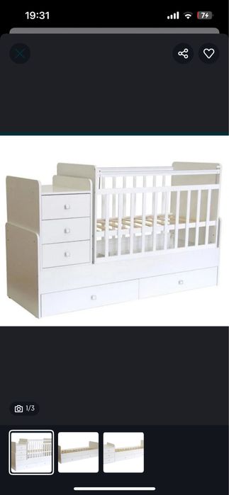 Кровать детская нов