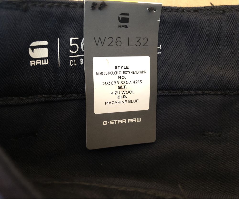 50% вълна G-Star RAW 5620 3D Pouch CL Boyfriend ОРИГИНАЛ дамски дънки