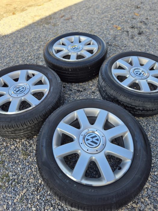 5x112 16 оригинални алуминиеви джанти vw
