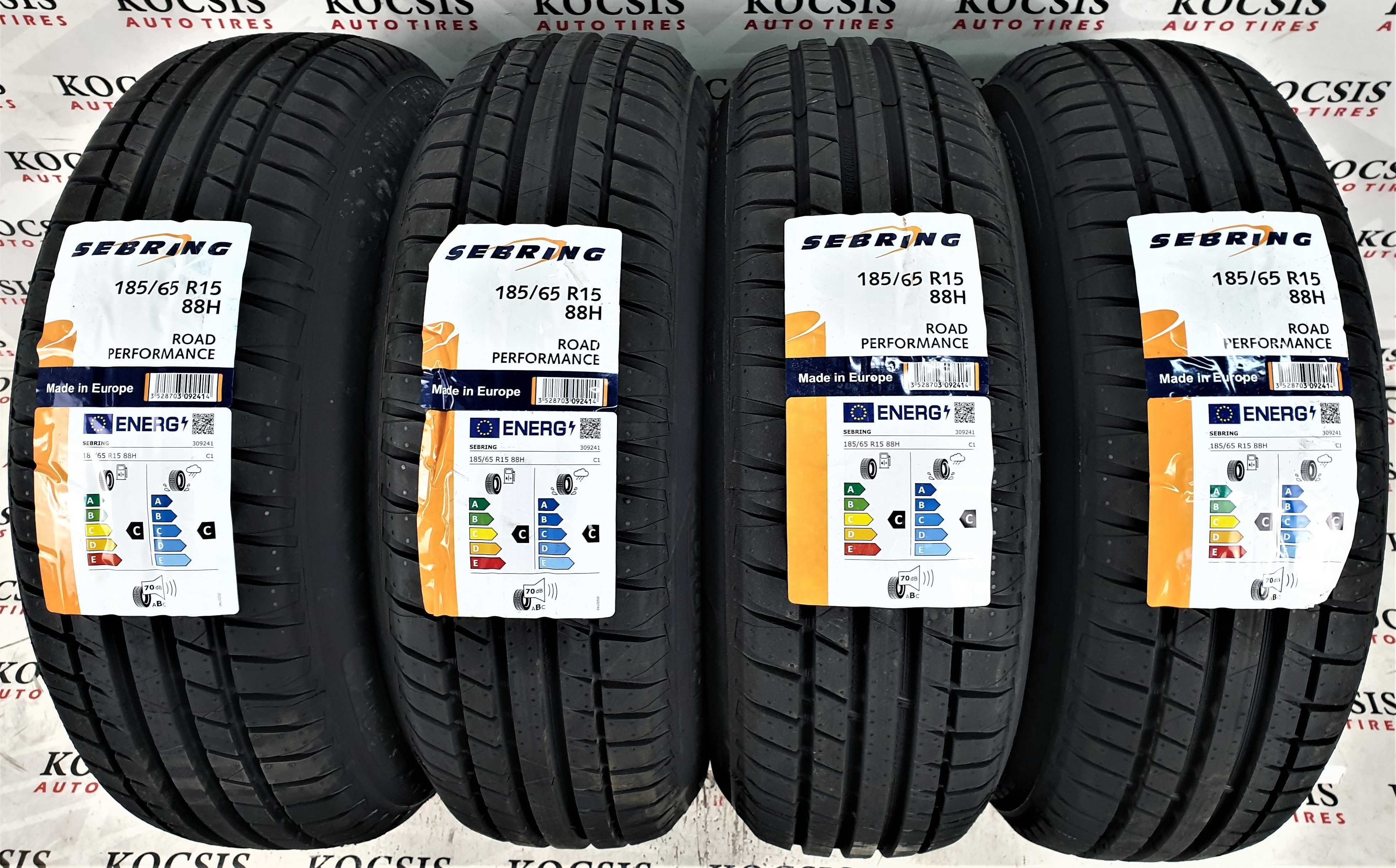 Anvelope noi vara - 185/65/15 - SEBRING by Michelin