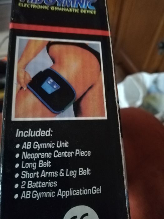 Electronic gymnastic device