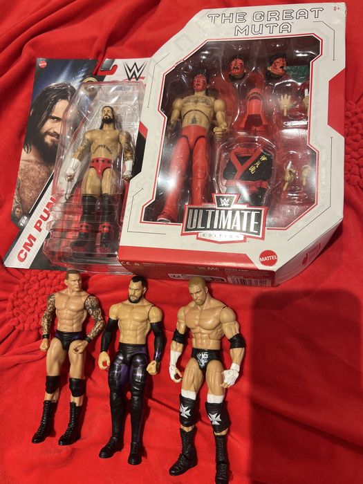 Figurine wrestling mattel