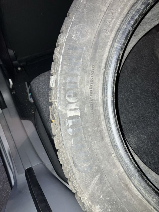 2 anvelope iarna CONTINENTAL 225 55 17” extra load M+S cauciucuri