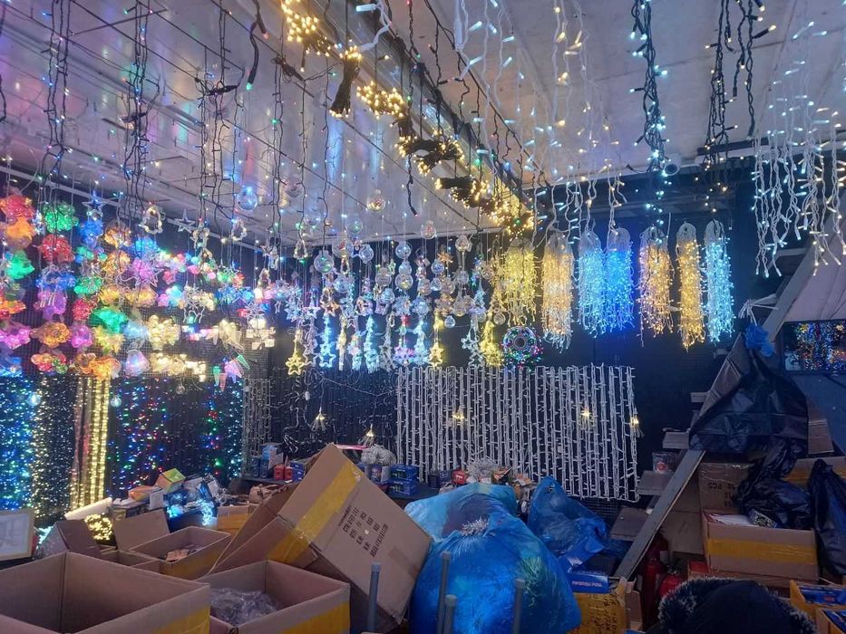 Гирлянда Освещения уличный всех видов есть. Опт и Роз Доставка по РК 1