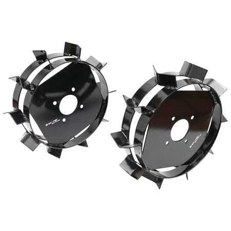 Set roti metalice Breckner Germany 400-8 cu manicot 23mm, produs nou
