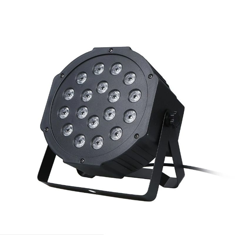 Proiector joc de lumini PAR Led, 18 x 3w led RGB