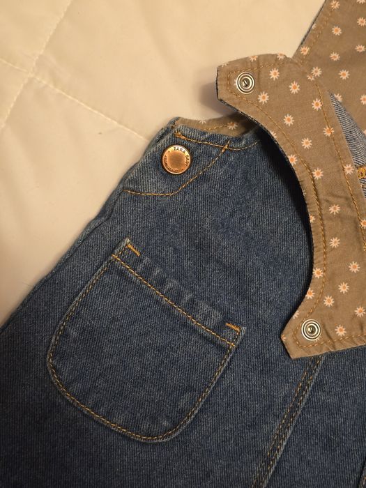 Sarafan de blugi Zara 6-9 luni