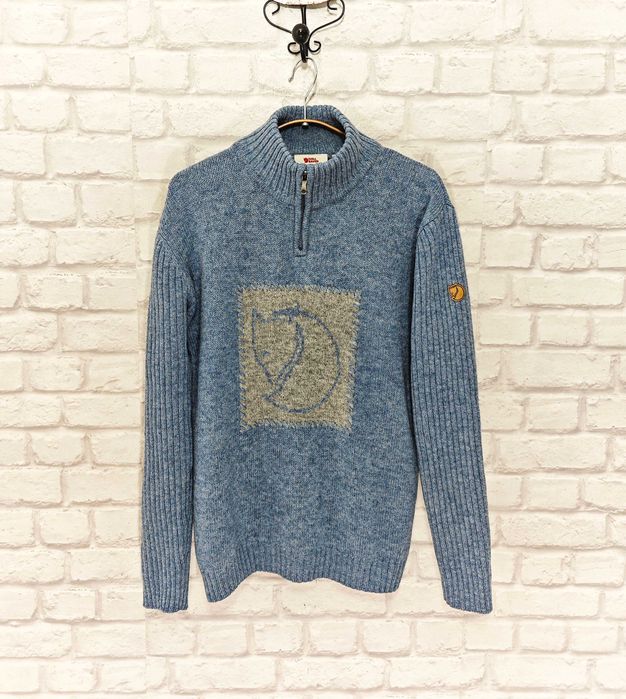 FJALLRAVEN Оригинален дамски вълнен пуловер размер L